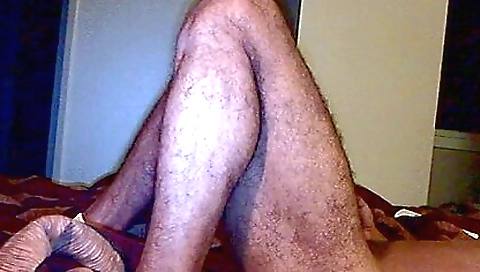 Sav perspectively shows off her hot pussy