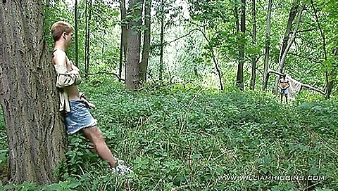 Cute blonde's ass gets fucked by a huge dildor