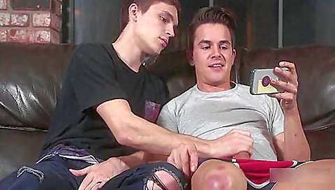 Slim brunette's ass & feet