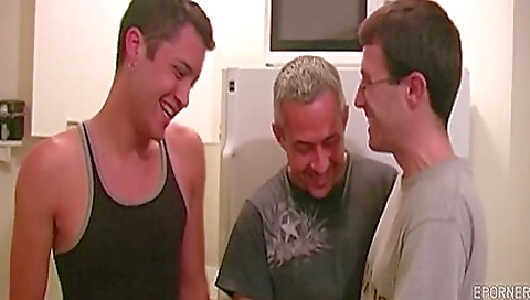 Sexy brunette hair with a dildo fuck