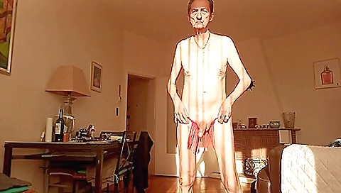 Mature woman with a sexy blonde